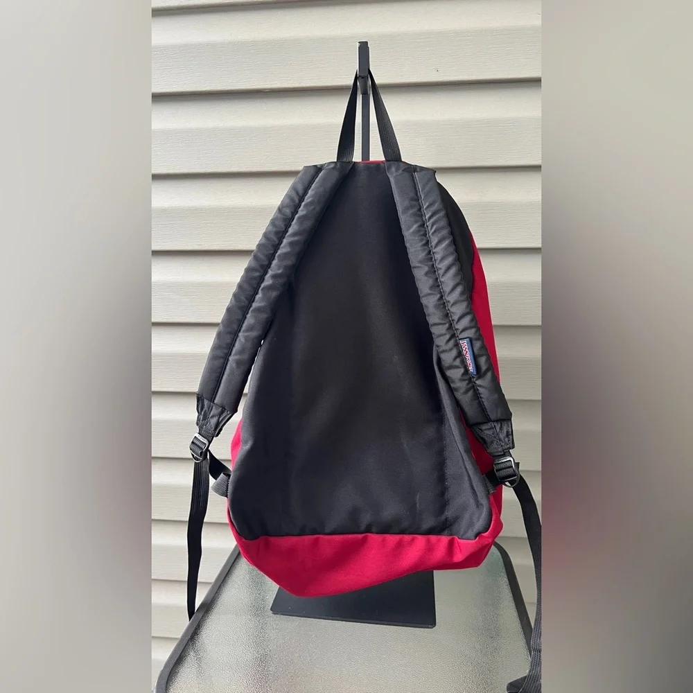 Jansport Black Label Superbreak Backpack (Red Tape)